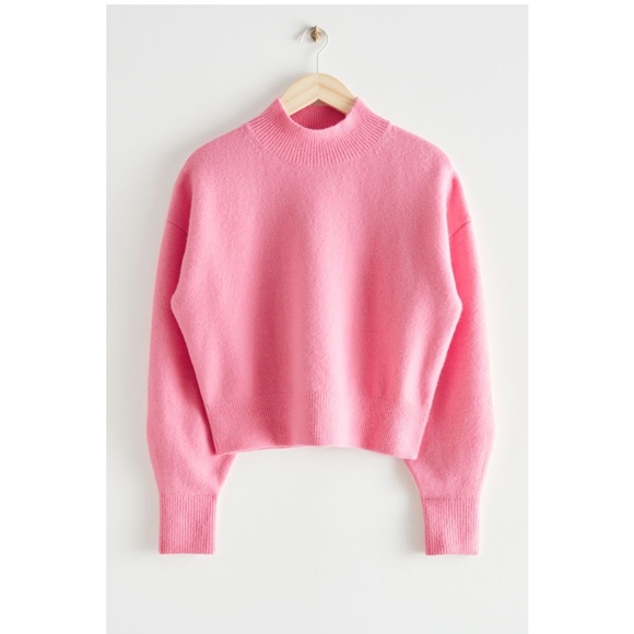 & Other Stories Sweaters - & Other Stories Mockneck Sweater Sz S